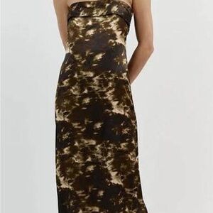 BRAND NEW DISSH Strapless Dress